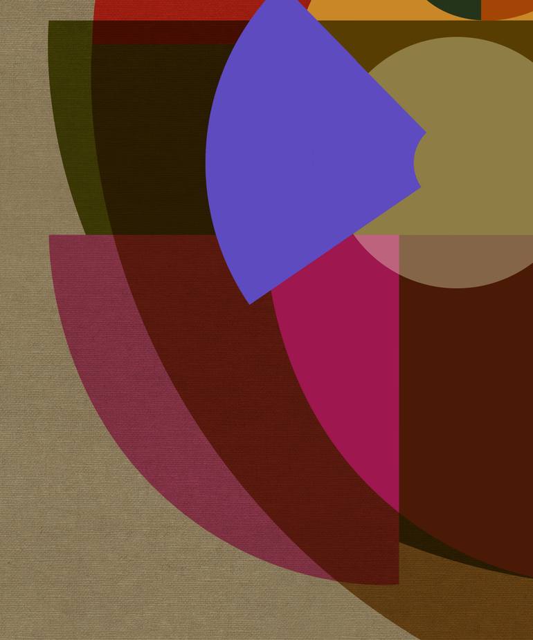 Original Art Deco Abstract Mixed Media by Czar Catstick