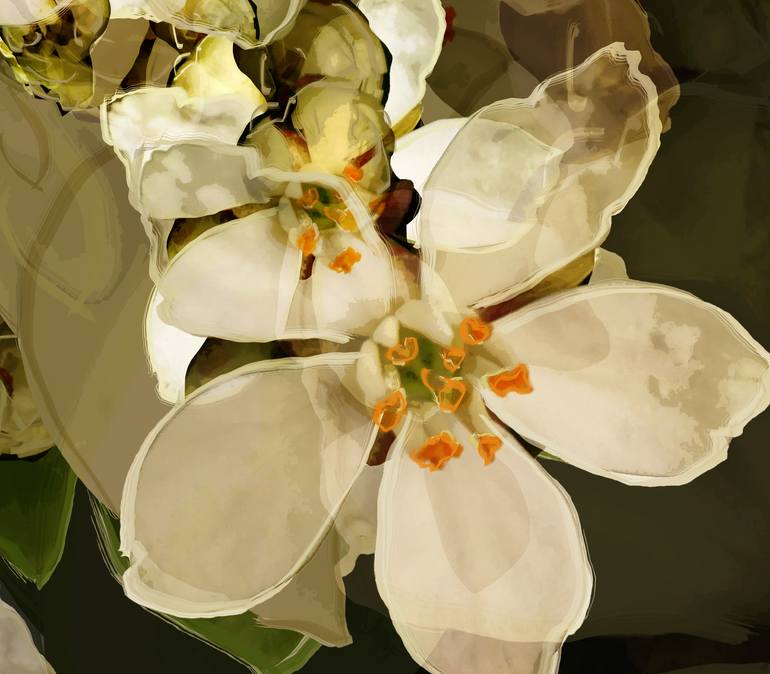 Original Floral Digital by Czar Catstick