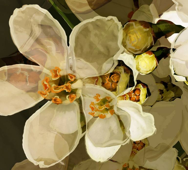 Original Floral Digital by Czar Catstick