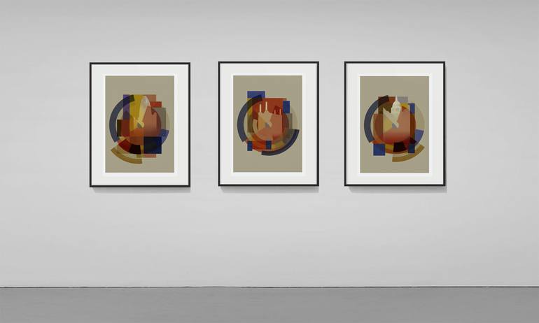 Original Abstract Cities Digital by Czar Catstick