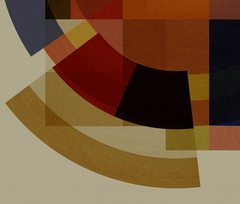 Original Abstract Cities Digital by Czar Catstick