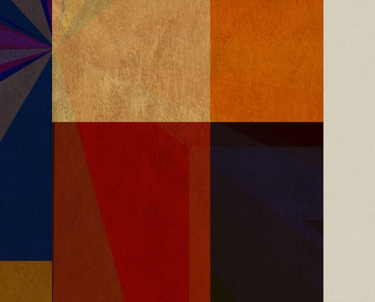 Original Abstract Geometric Digital by Czar Catstick