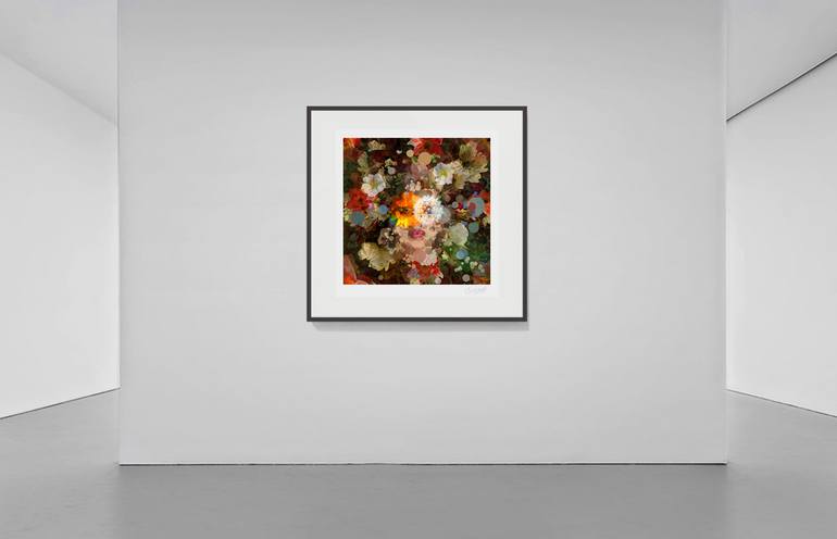 Original Abstract Botanic Digital by Czar Catstick