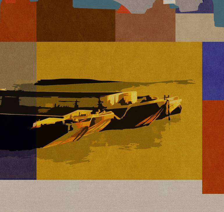 Original Abstract Architecture Digital by Czar Catstick