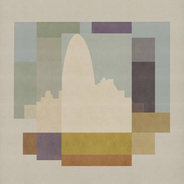 Print of Abstract Architecture Printmaking by Czar Catstick