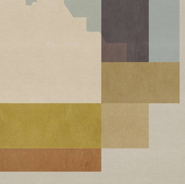 Original Abstract Architecture Printmaking by Czar Catstick