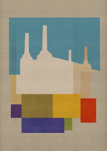 Print of Art Deco Cities Printmaking by Czar Catstick