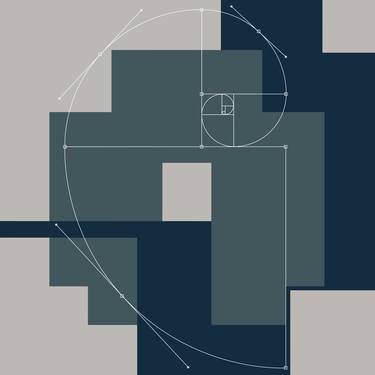 Fibonacci Squares: 11111100100-0011 - Gallery Edition of 25 thumb