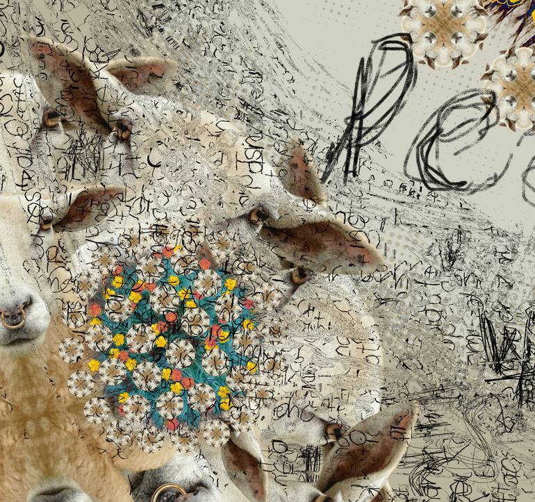 Original Abstract Expressionism Science/Technology Printmaking by Czar Catstick