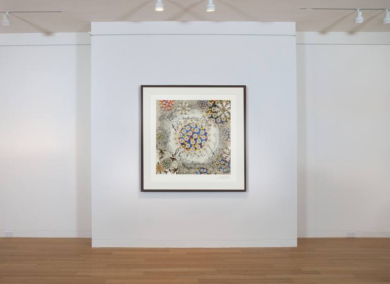 Original Abstract Expressionism Science/Technology Printmaking by Czar Catstick