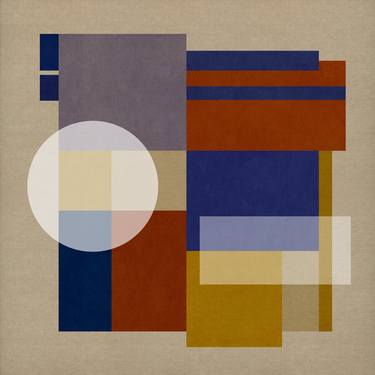 Print of Abstract Geometric Printmaking by Czar Catstick