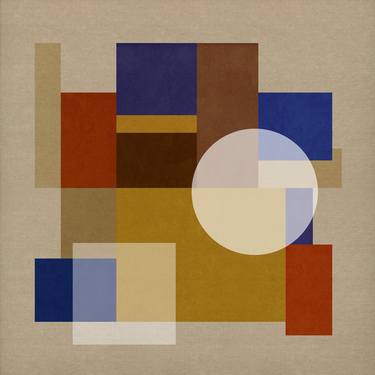 Print of Abstract Geometric Printmaking by Czar Catstick