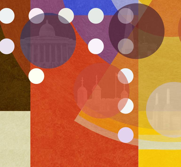Original Art Deco Cities Digital by Czar Catstick