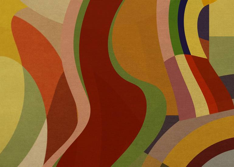 Original Abstract Popular culture Printmaking by Czar Catstick