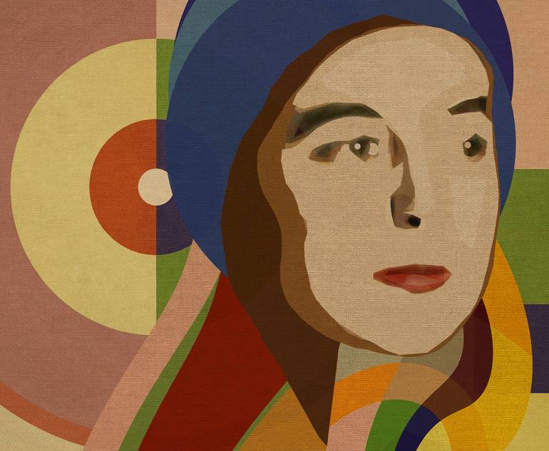 Original Abstract Popular culture Printmaking by Czar Catstick