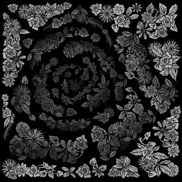 Rose Garden - Monoprint thumb