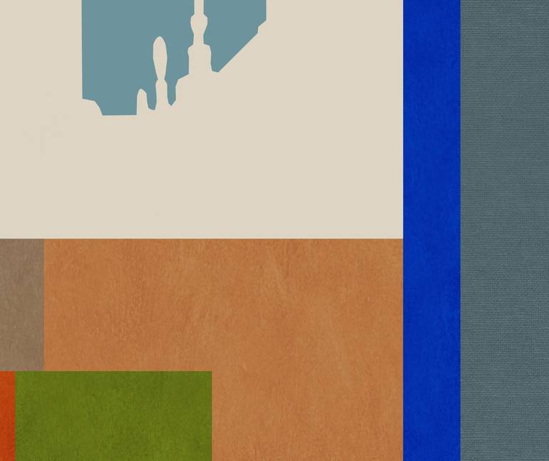 Original Abstract Cities Digital by Czar Catstick