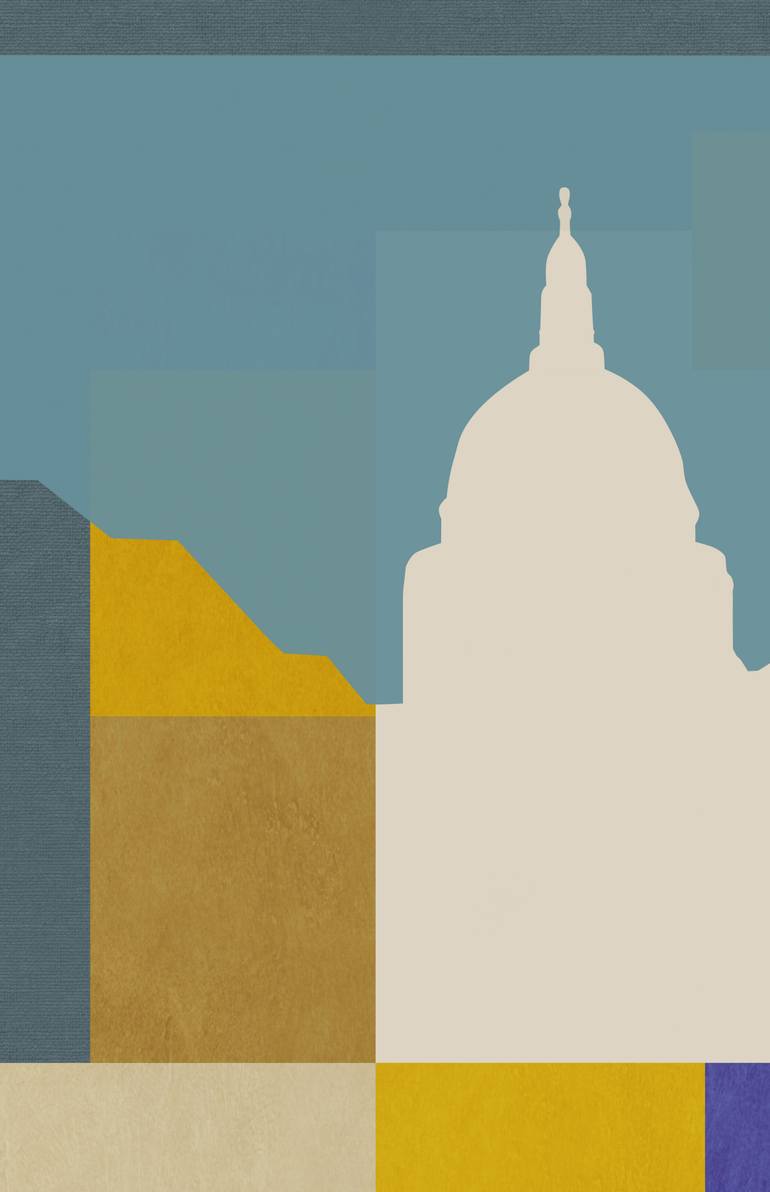 Original Art Deco Cities Digital by Czar Catstick