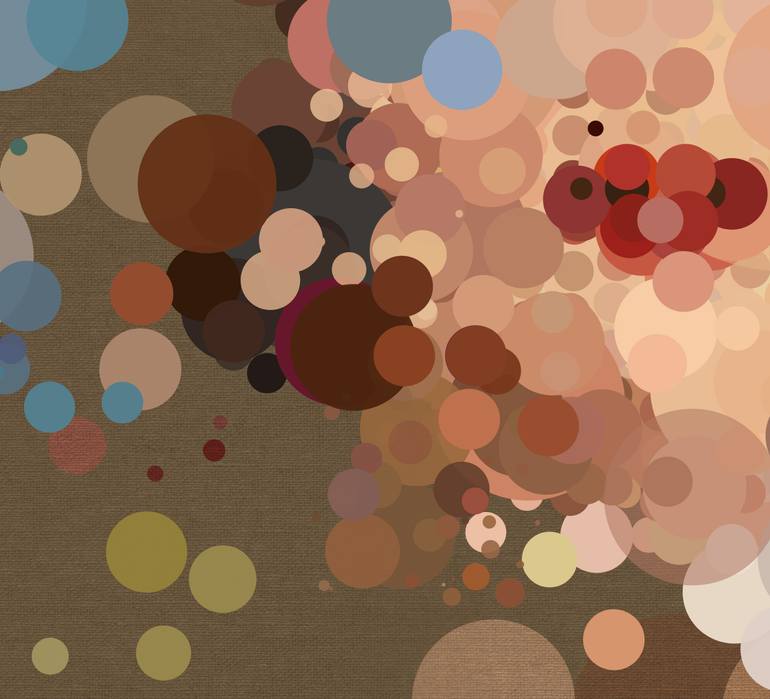 Original Art Deco Abstract Digital by Czar Catstick