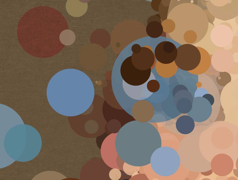 Original Art Deco Abstract Digital by Czar Catstick