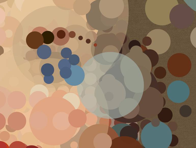 Original Art Deco Abstract Digital by Czar Catstick