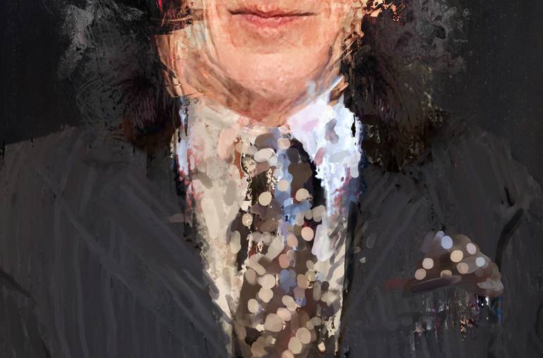 Original Pop Art Pop Culture/Celebrity Digital by Czar Catstick