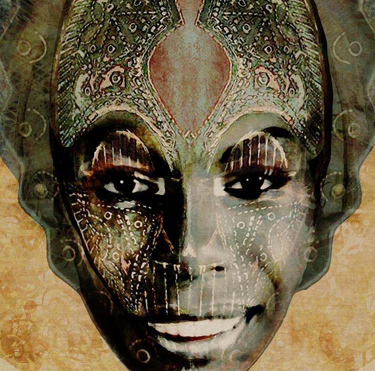 Original Art Deco Pop Culture/Celebrity Digital by Czar Catstick