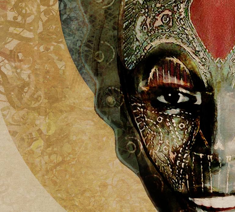 Original Art Deco Pop Culture/Celebrity Digital by Czar Catstick