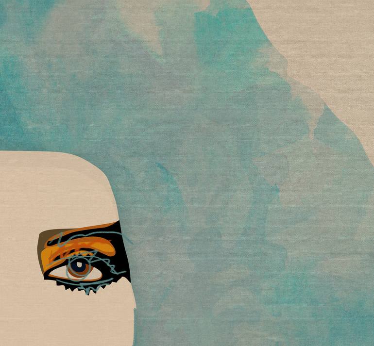 Original Art Deco Pop Culture/Celebrity Digital by Czar Catstick