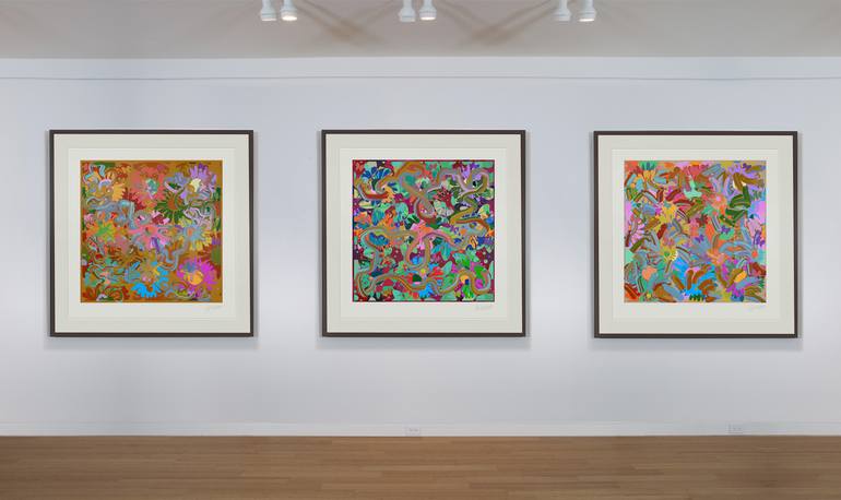 Original Abstract Nature Digital by Czar Catstick