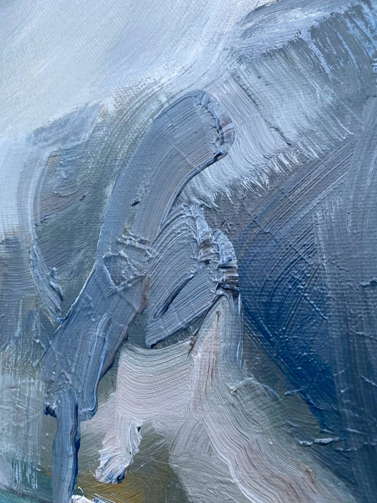 Original Contemporary Landscape Painting by Dina Marchenko