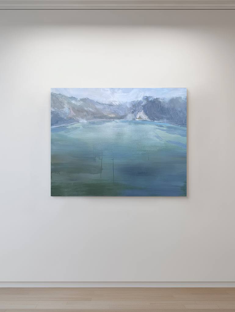 Original Contemporary Landscape Painting by Dina Marchenko