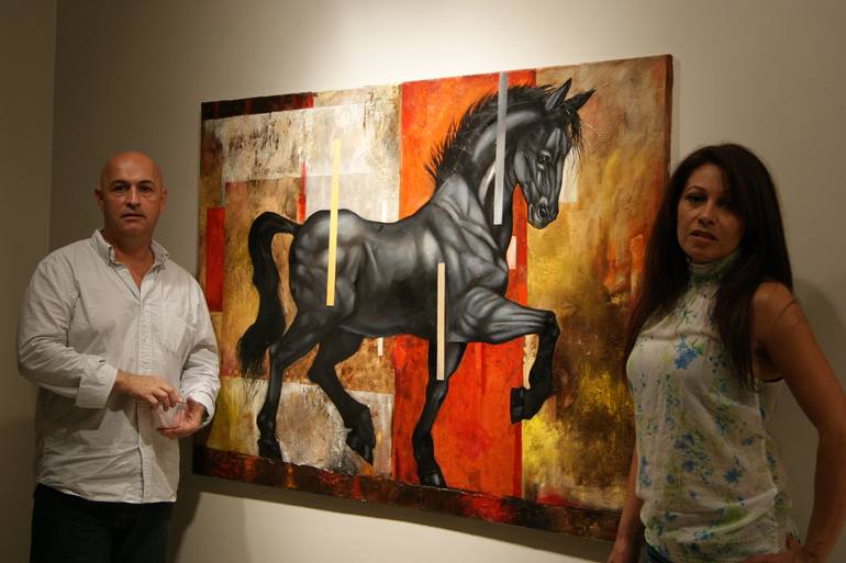 Original Realism Animal Painting by Carlos Cardona