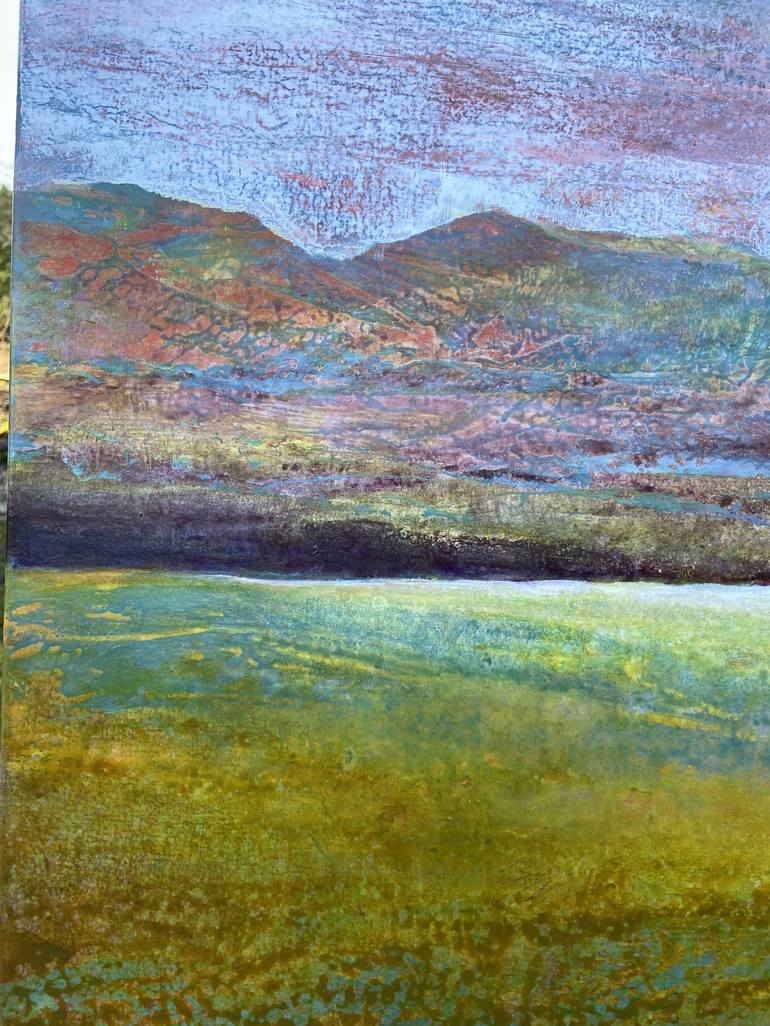 Original Abstract Landscape Painting by Lori Latham