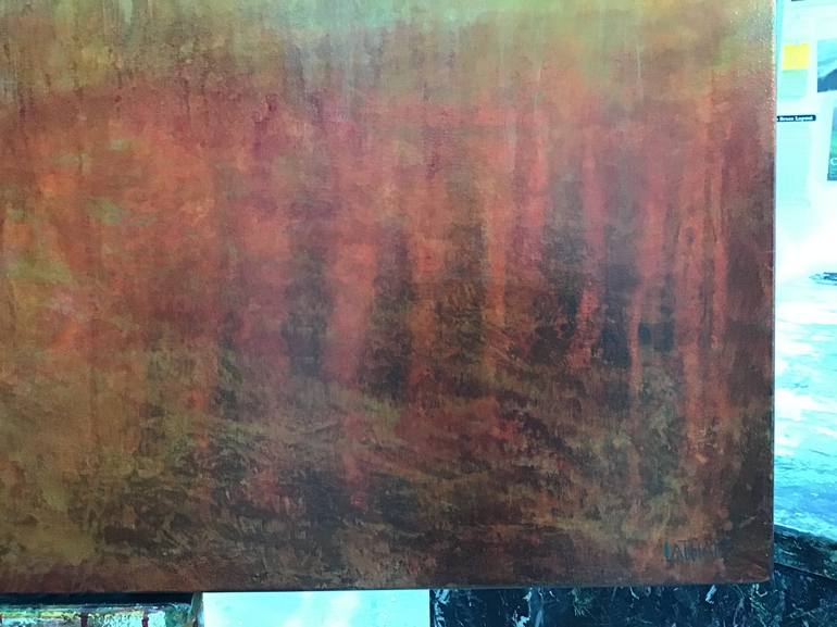 Original Abstract Landscape Painting by Lori Latham