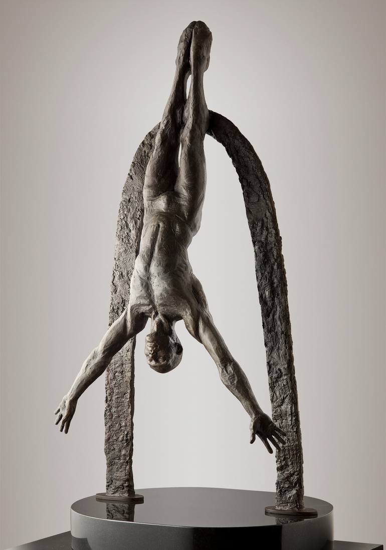Original Contemporary Men Sculpture by Paige Bradley