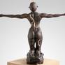 Affirmation, Bronze w/Electricity by Paige Bradley