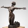 Affirmation, Bronze w/Electricity by Paige Bradley