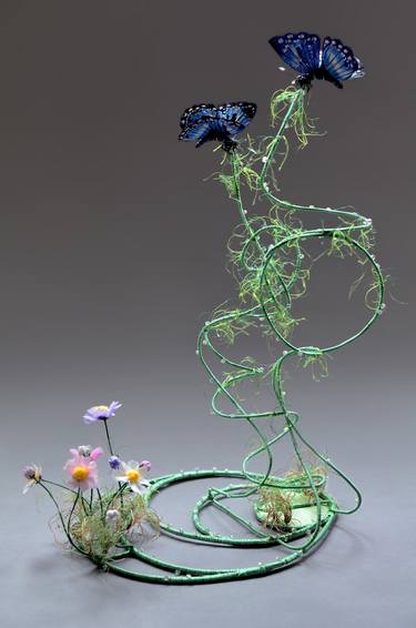 Original Surrealism Nature Sculpture by Zora Yin