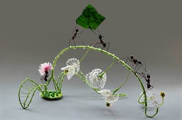 Original Nature Sculpture by Zora Yin