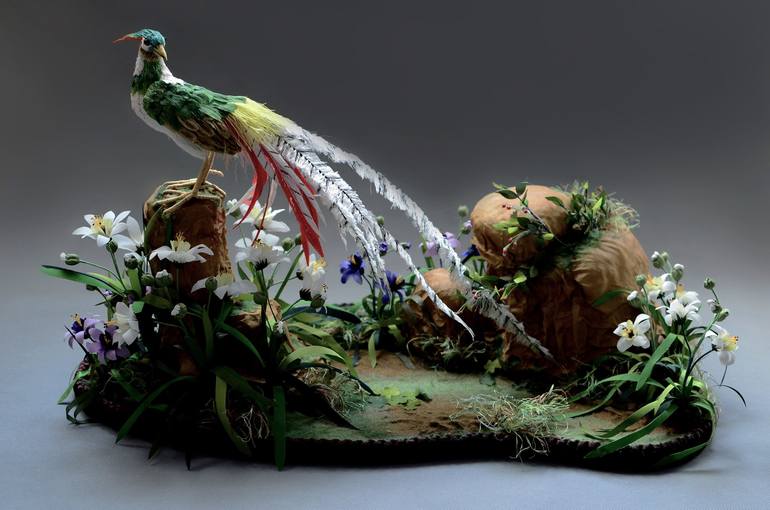 The Birds (6 pieces) - Golden pheasant - Print