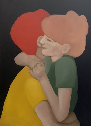 Saatchi Art Artist Chantal van Houten; Painting, “Togetherness” #art