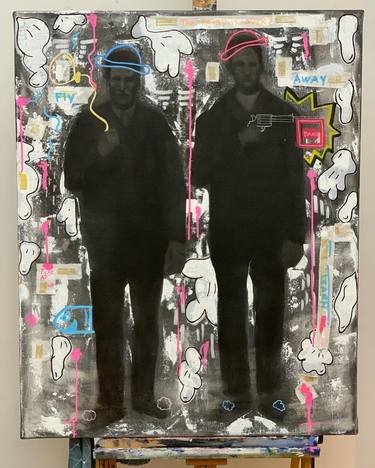Two men in the dark (bang) thumb