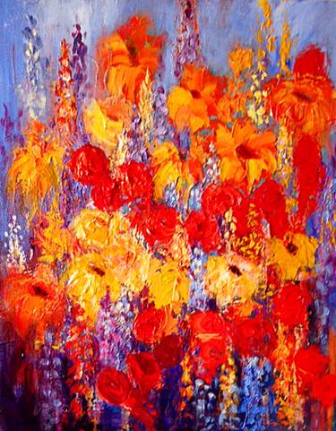Print of Floral Paintings by Tracey Rowan