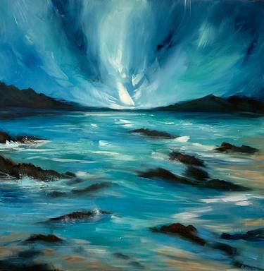Print of Abstract Seascape Paintings by Tracey Rowan