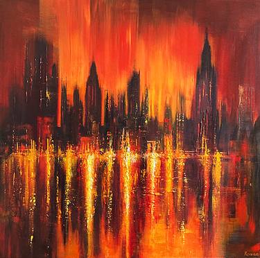 Original Abstract Paintings by Tracey Rowan