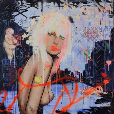 Print of Pop Art Graffiti Paintings by Yvonne Kok