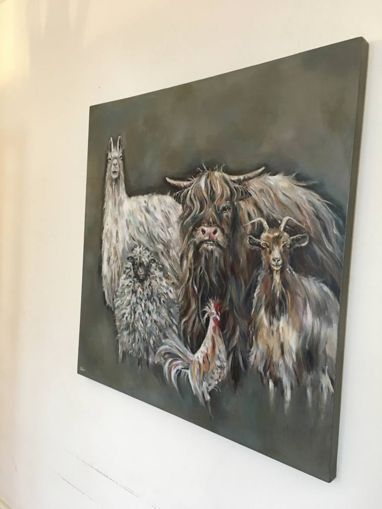 Original Animal Painting by Dani Bergson