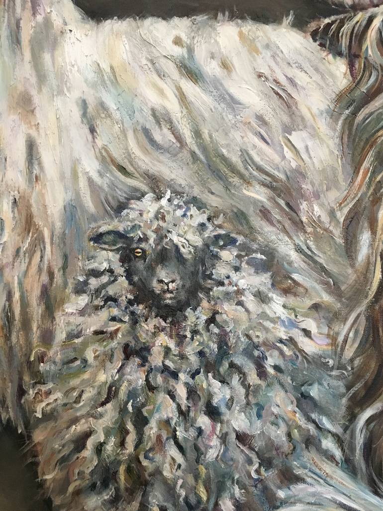 Original Fine Art Animal Painting by Dani Bergson