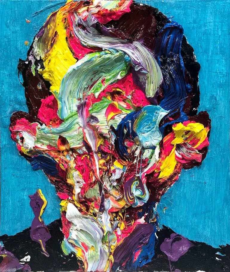 Print of Abstract Expressionism People Paintings by Kwangho Shin